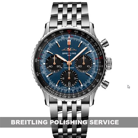 breitling polishing|Breitling watch repair.